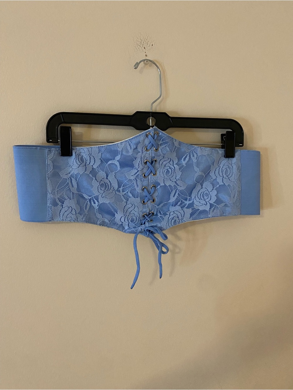 Daisy Corsets Lavish Light Blue Lace-Up Waist Cincher belt 3XL